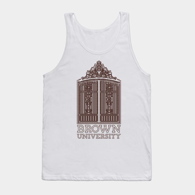 Brown University Tank Top by MiloAndOtis